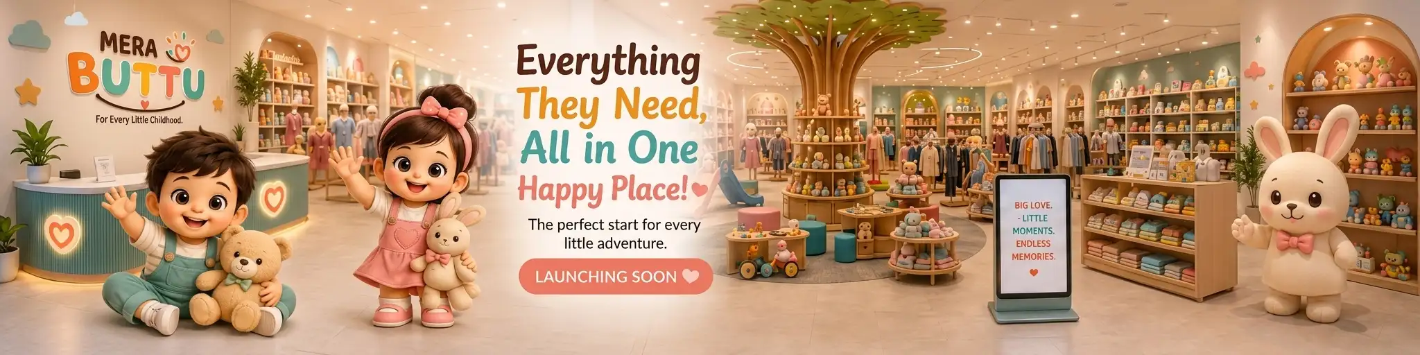 Everything they need, all in one happy place